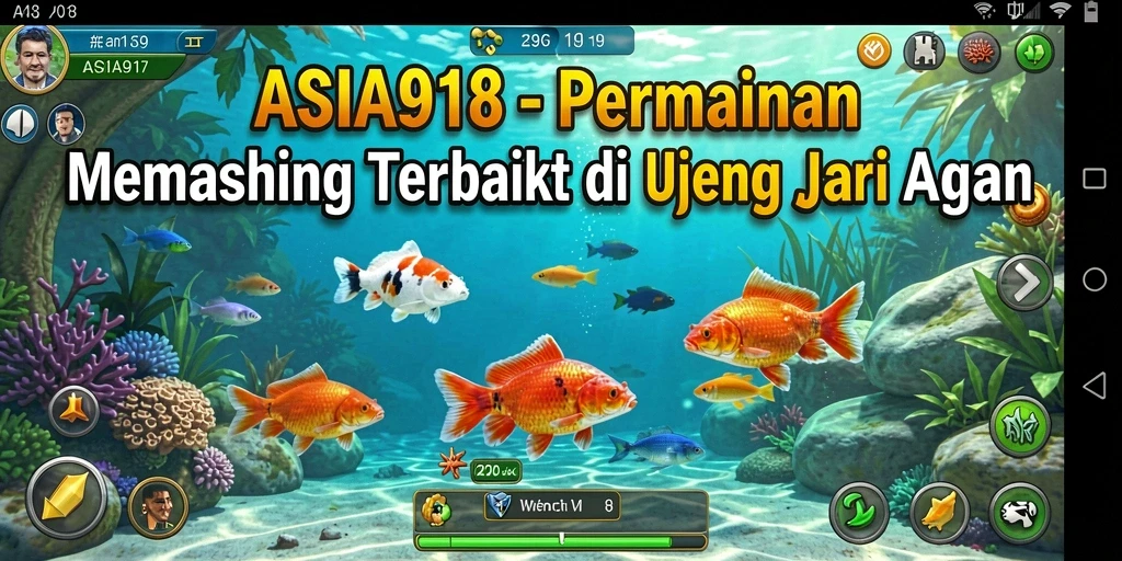 Tangkapan ikan besar dalam gameplay menegangkan ASIA918.
