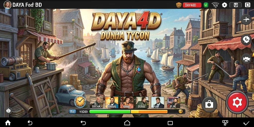 Tampilan gameplay <strong>DAYA4D</strong> yang menarik dan mengasyikkan.