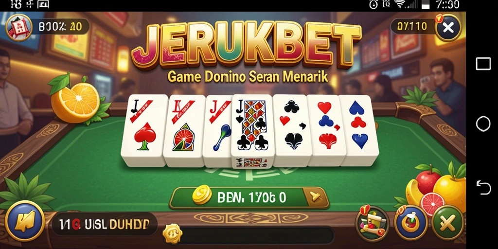 Screenshot gameplay seru JERUKBET dengan tampilan menarik.