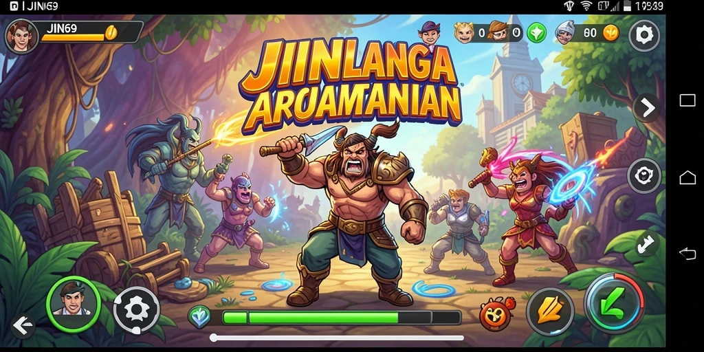 Tampilan gameplay JIN69 yang menarik dan penuh aksi.