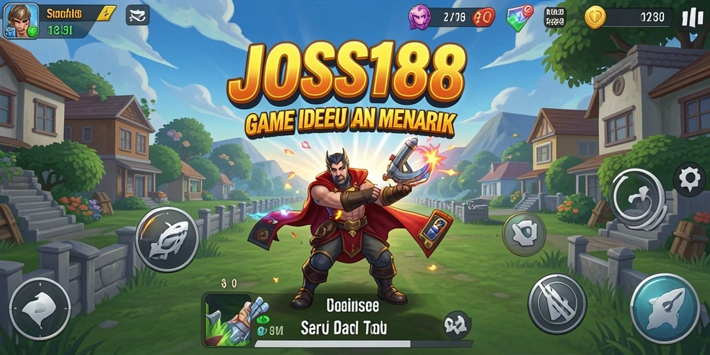 Tampilan gameplay menyenangkan dalam JOSS188 dengan sistem Idle yang menarik.