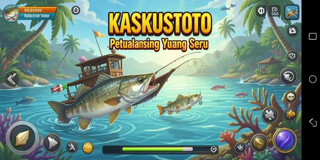 Tangkapan ikan besar dan menarik dalam gameplay KASKUSTOTO.