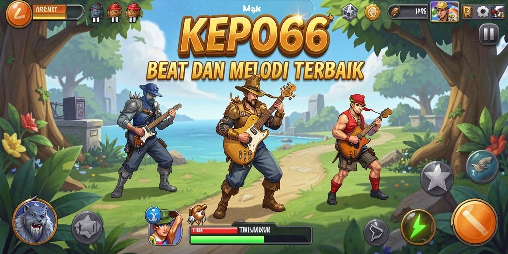 Tampilan screenshot KEPO66 menampilkan fitur karaoke yang interaktif.