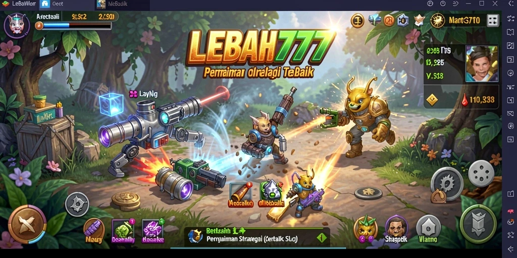 Gameplay LEBAH777 yang menarik dan penuh strategi.