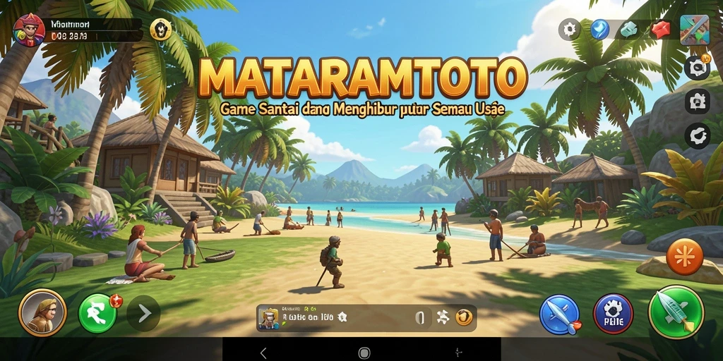 Screenshot utama MATARAMTOTO menunjukkan gameplay yang seru dan menarik.